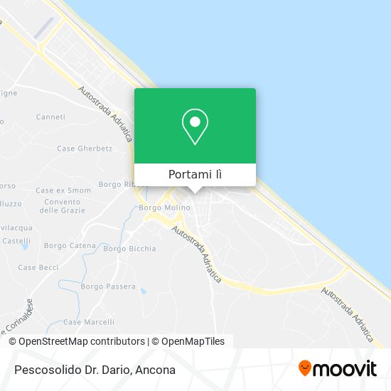 Mappa Pescosolido Dr. Dario