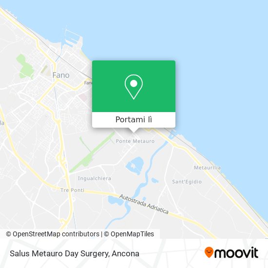 Mappa Salus Metauro Day Surgery