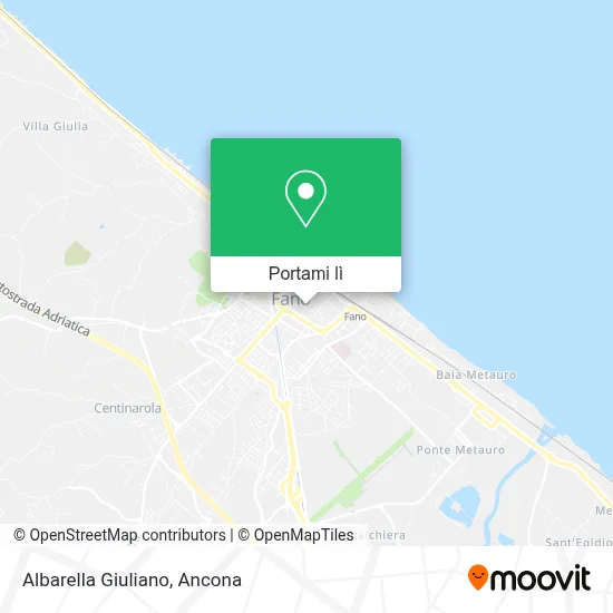 Mappa Albarella Giuliano