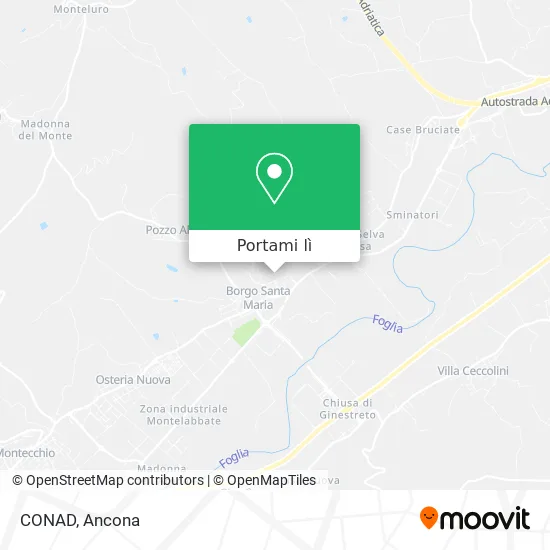 Mappa CONAD