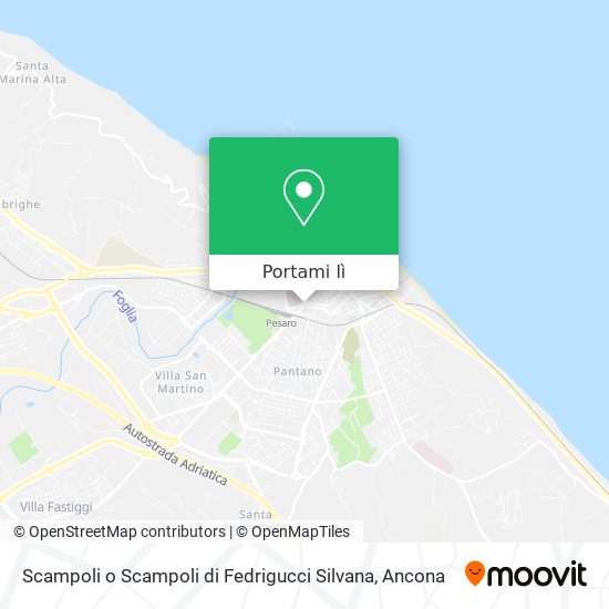 Mappa Scampoli o Scampoli di Fedrigucci Silvana