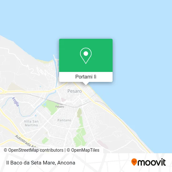 Mappa Il Baco da Seta Mare