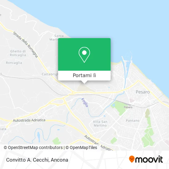 Mappa Convitto A. Cecchi