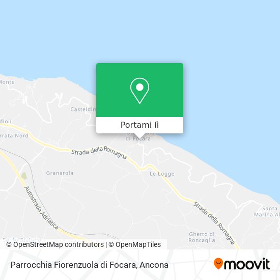 Mappa Parrocchia Fiorenzuola di Focara