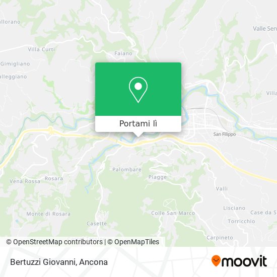 Mappa Bertuzzi Giovanni