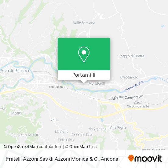 Mappa Fratelli Azzoni Sas di Azzoni Monica & C.