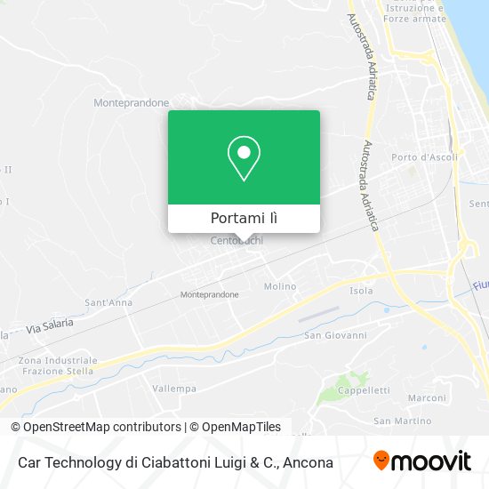 Mappa Car Technology di Ciabattoni Luigi & C.