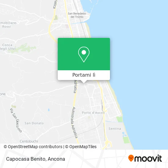 Mappa Capocasa Benito