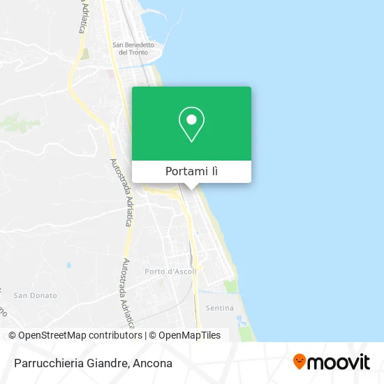 Mappa Parrucchieria Giandre