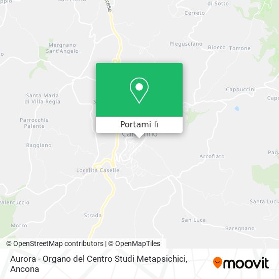 Mappa Aurora - Organo del Centro Studi Metapsichici