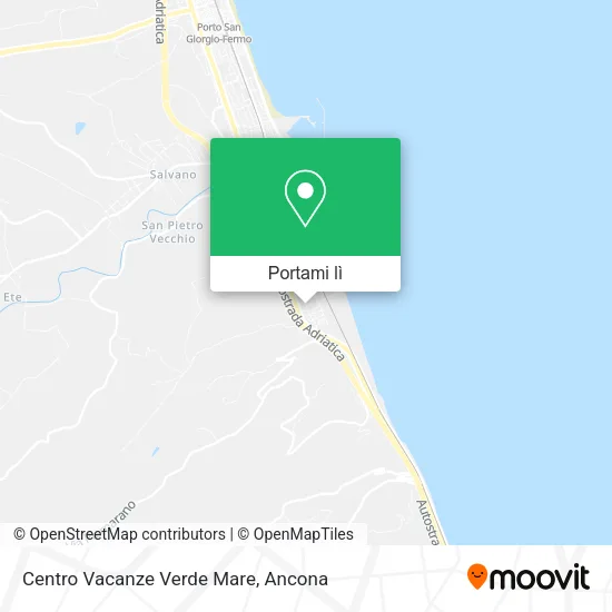 Mappa Centro Vacanze Verde Mare