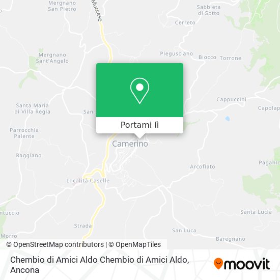 Mappa Chembio di Amici Aldo Chembio di Amici Aldo