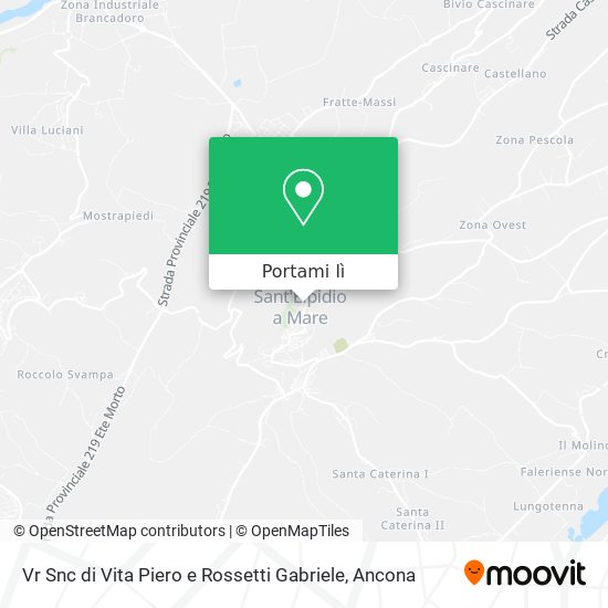 Mappa Vr Snc di Vita Piero e Rossetti Gabriele