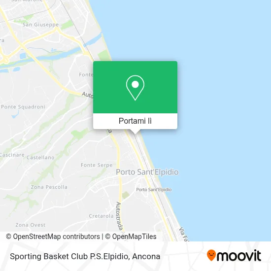 Mappa Sporting Basket Club P.S.Elpidio