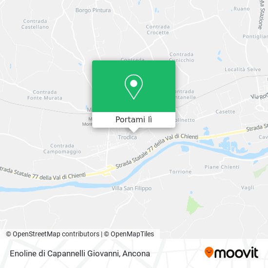 Mappa Enoline di Capannelli Giovanni