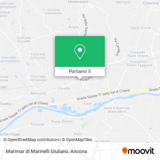 Mappa Marimar di Marinelli Giuliano