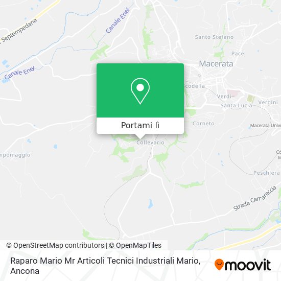 Mappa Raparo Mario Mr Articoli Tecnici Industriali Mario