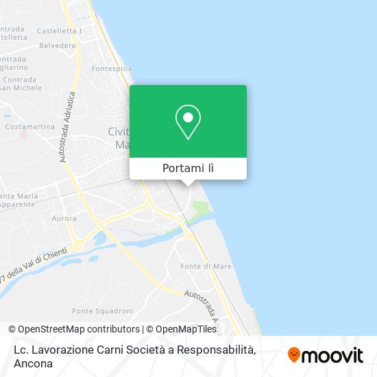 Mappa Lc. Lavorazione Carni Società a Responsabilità