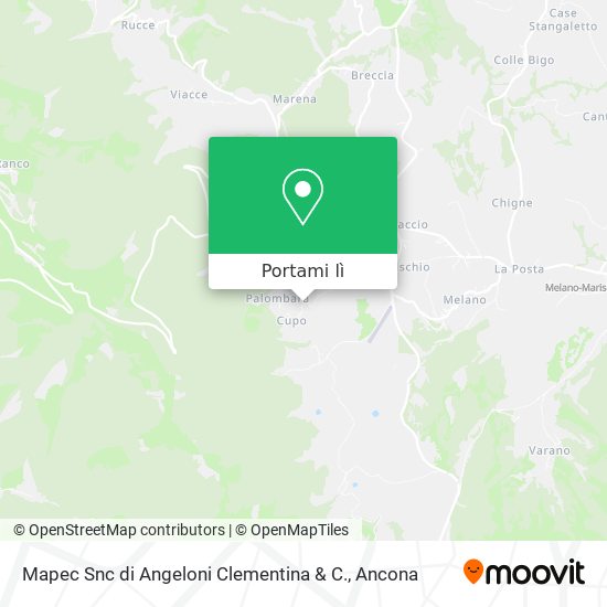 Mappa Mapec Snc di Angeloni Clementina & C.