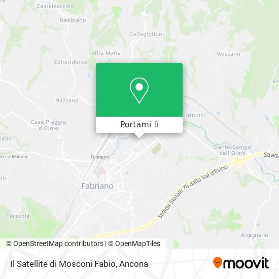 Mappa Il Satellite di Mosconi Fabio