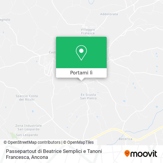 Mappa Passepartout di Beatrice Semplici e Tanoni Francesca