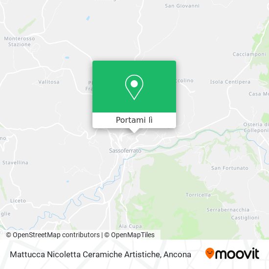 Mappa Mattucca Nicoletta Ceramiche Artistiche