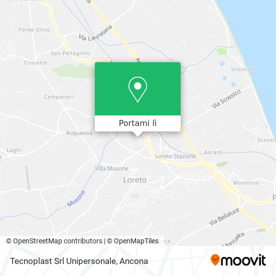 Mappa Tecnoplast Srl Unipersonale