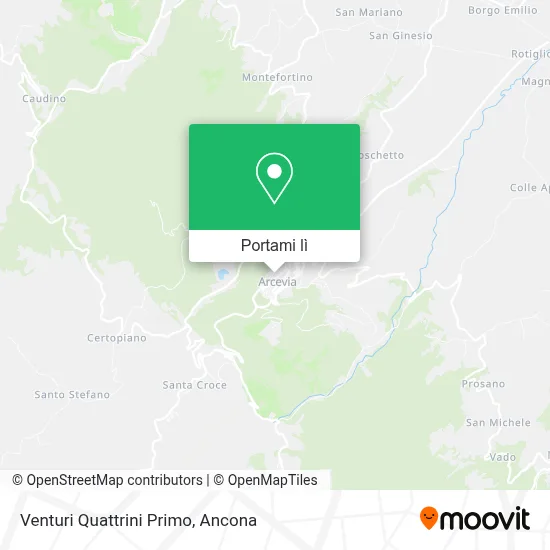 Mappa Venturi Quattrini Primo