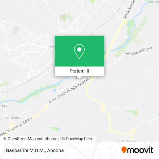 Mappa Gasparrini M.B.M.