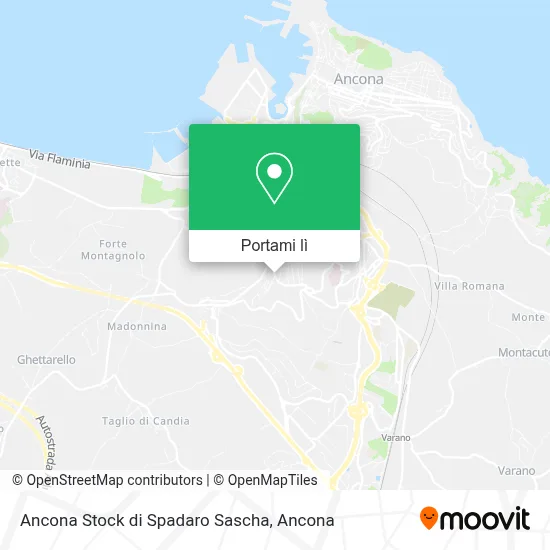 Mappa Ancona Stock di Spadaro Sascha