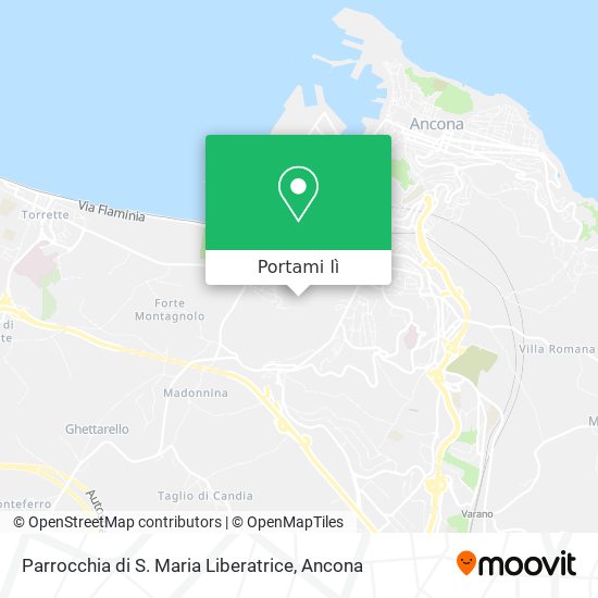 Mappa Parrocchia di S. Maria Liberatrice