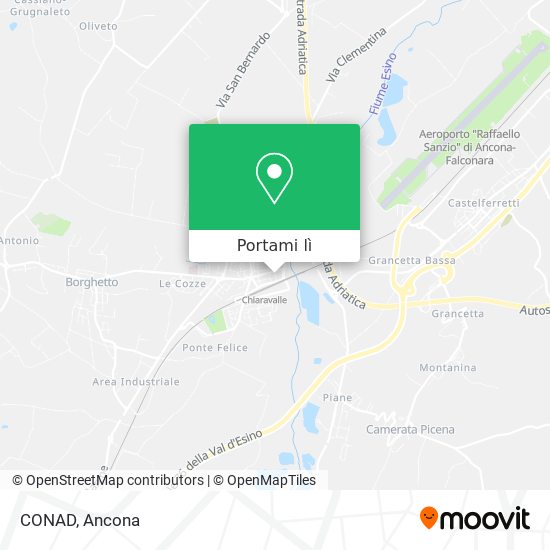 Mappa CONAD