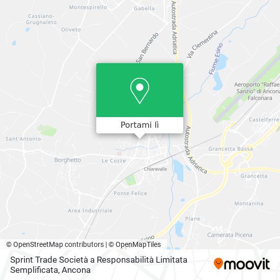 Mappa Sprint Trade Società a Responsabilità Limitata Semplificata