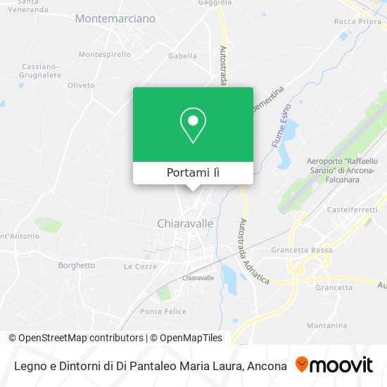 Mappa Legno e Dintorni di Di Pantaleo Maria Laura