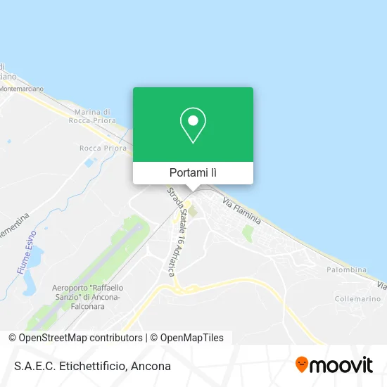 Mappa S.A.E.C. Etichettificio