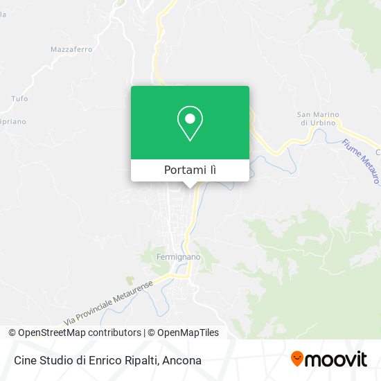 Mappa Cine Studio di Enrico Ripalti
