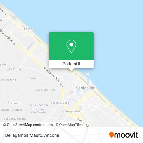 Mappa Bellagamba Mauro