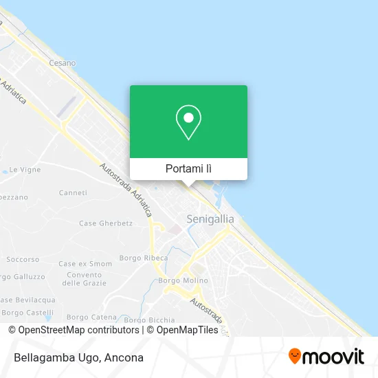 Mappa Bellagamba Ugo