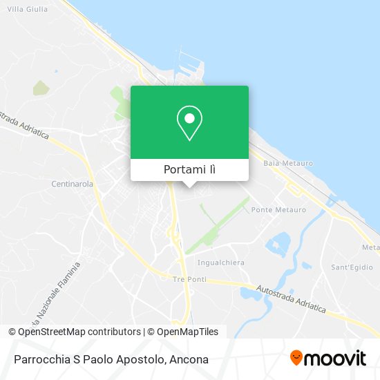 Mappa Parrocchia S Paolo Apostolo