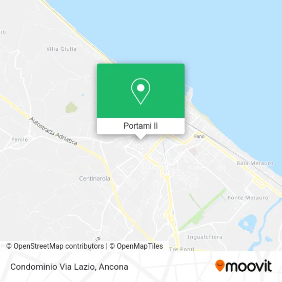 Mappa Condominio Via Lazio