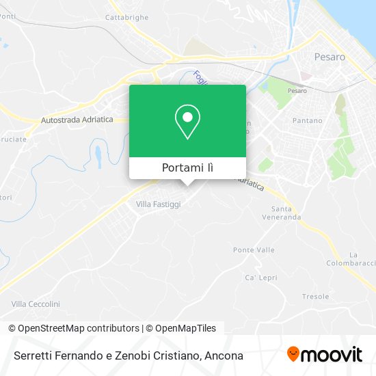 Mappa Serretti Fernando e Zenobi Cristiano