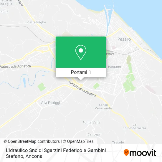 Mappa L'Idraulico Snc di Sgarzini Federico e Gambini Stefano