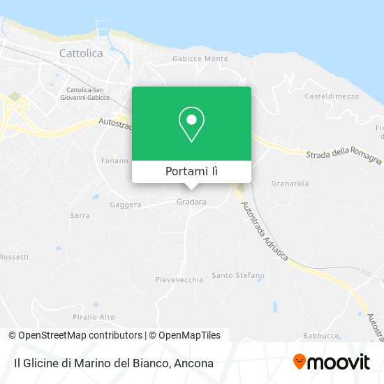 Mappa Il Glicine di Marino del Bianco