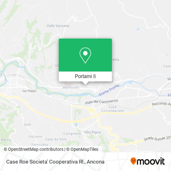 Mappa Case Roe Societa' Cooperativa Rl.