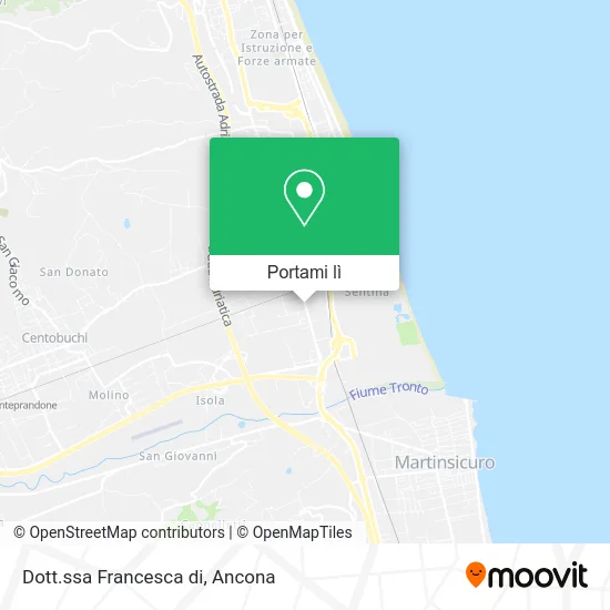 Mappa Dott.ssa Francesca di