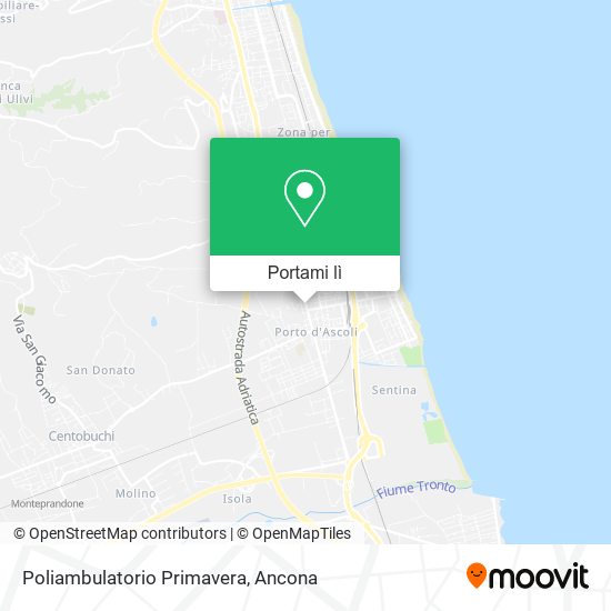 Mappa Poliambulatorio Primavera