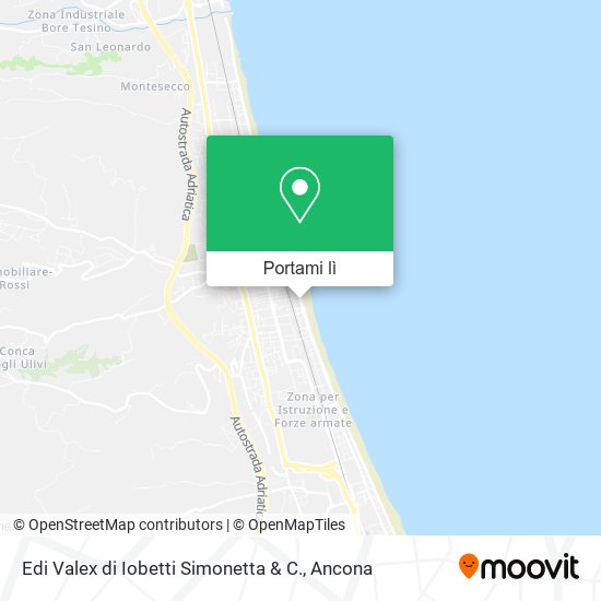 Mappa Edi Valex di Iobetti Simonetta & C.