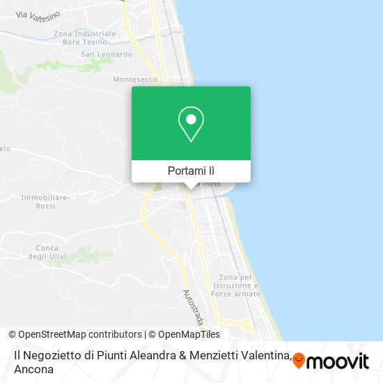 Mappa Il Negozietto di Piunti Aleandra & Menzietti Valentina