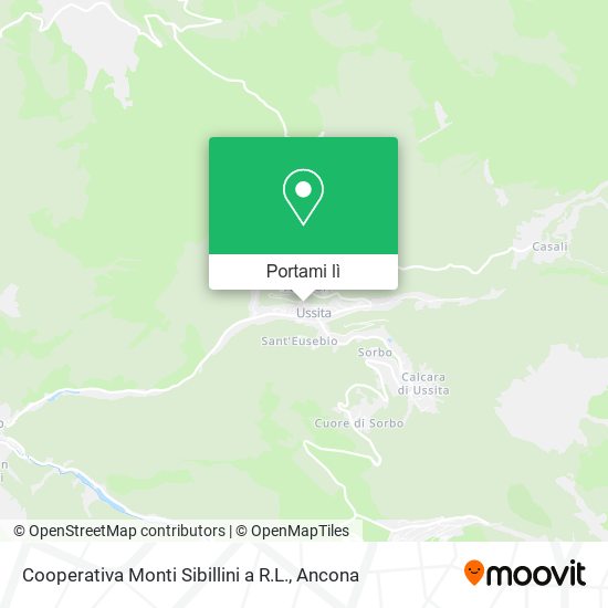 Mappa Cooperativa Monti Sibillini a R.L.