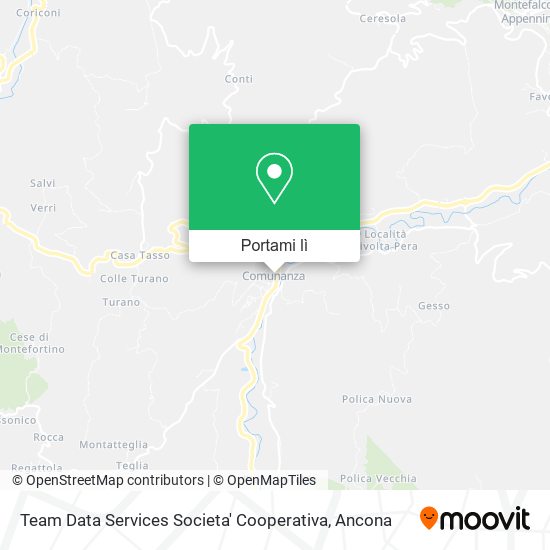 Mappa Team Data Services Societa' Cooperativa